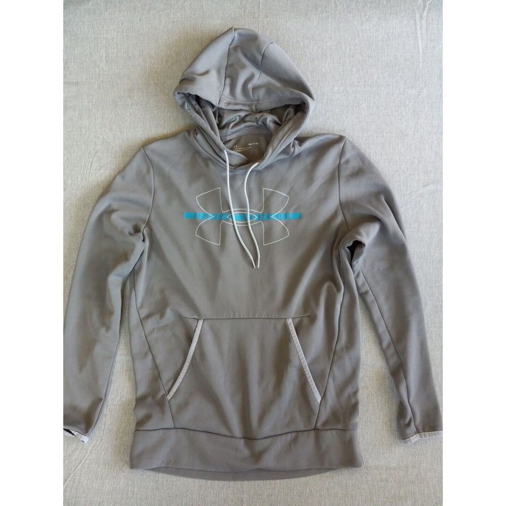 Under Armour Men's Hoody Loose Drawstring Pullover Stretch Sweater Jacket SEE!